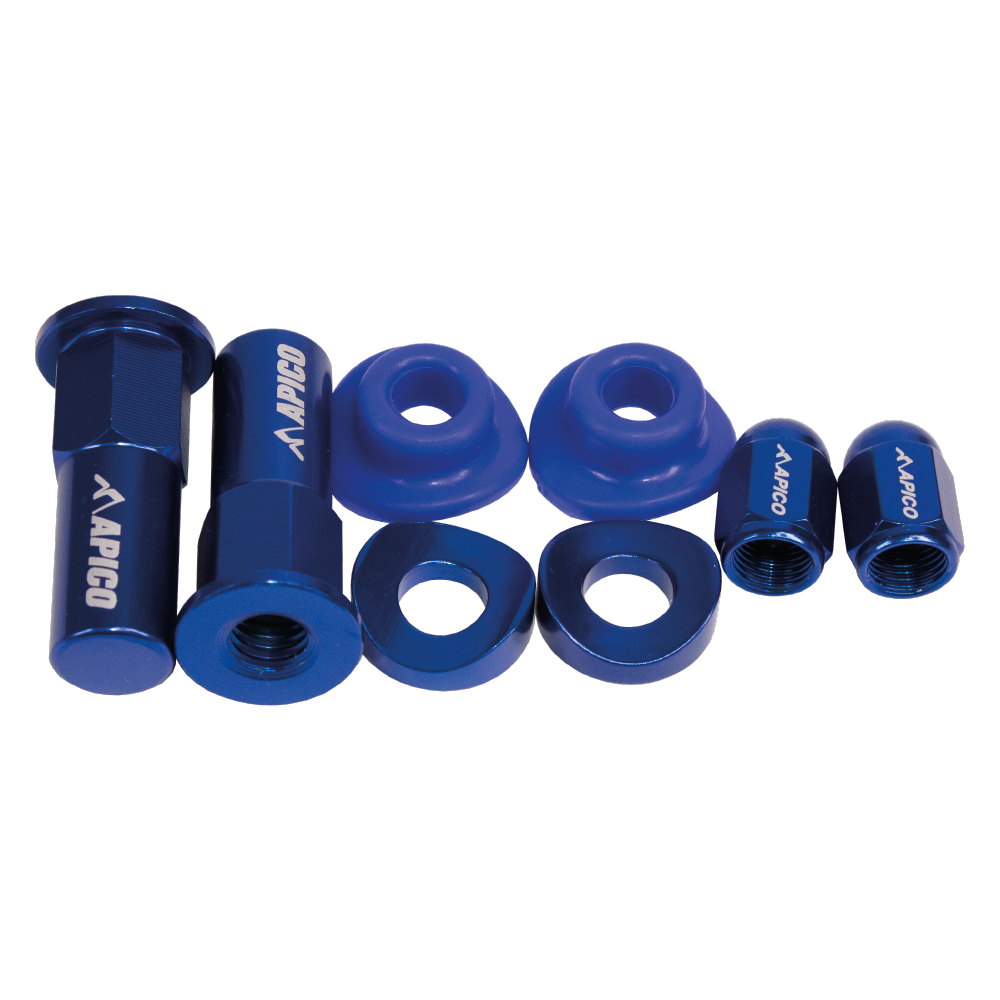 Apico Blue Abp Wheel Bu - Factory Wheel Bling Pack
