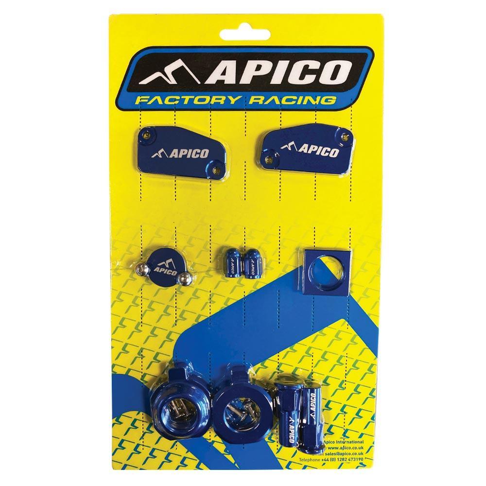 Apico Blue Abp Ktm 19 Bu - Factory Bling Pack For Ktm Sx85 2021-2023, Husqvarna Tc85 2021-2023, Gas Gas Mc852021-2023