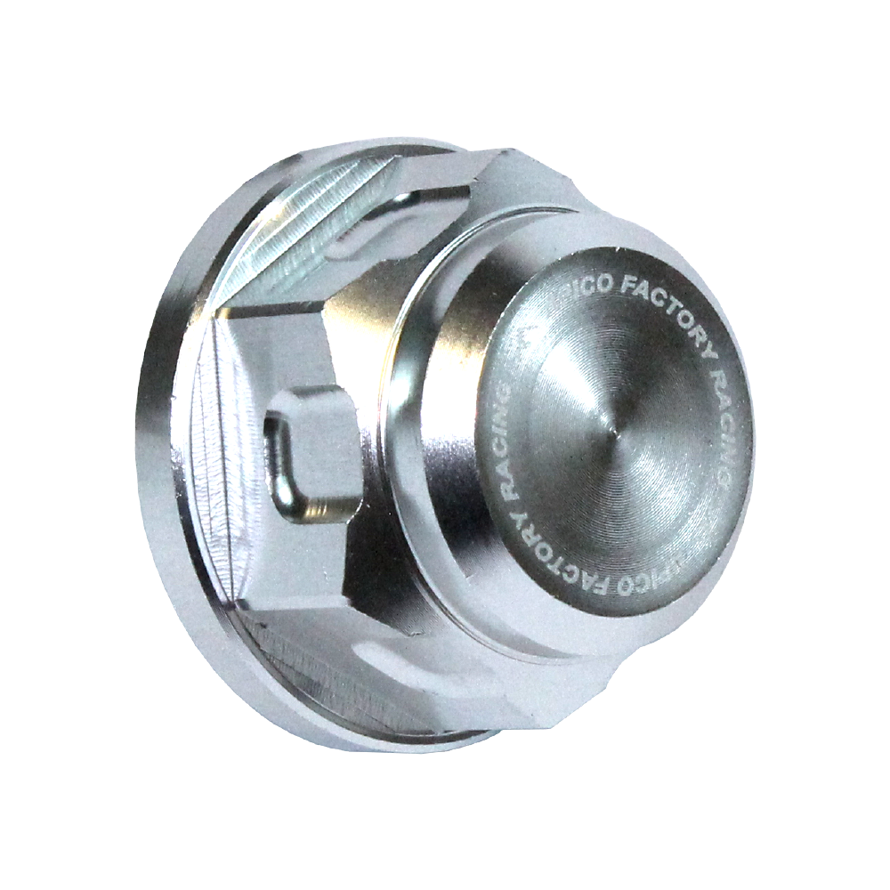 AXNUT R1 SV - Apico Axle Nut Rear M20 X 1.5 For KTM/Husqvarna SX/SXF 125-450 1998-2012, EXC/EXC-F/TE/FE1998-2023, TC85 2014-2023 Silver