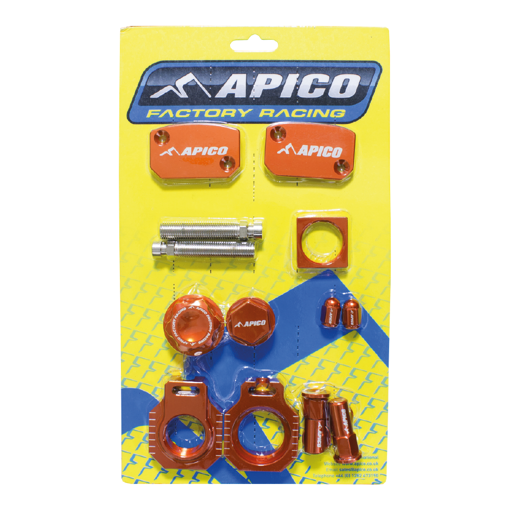 Apico Orange Abp Ktm 12 - Factory Bling Pack For Ktm Sx250 2013, Sxf250 2013, Sxf350 2013, Sxf450 2013