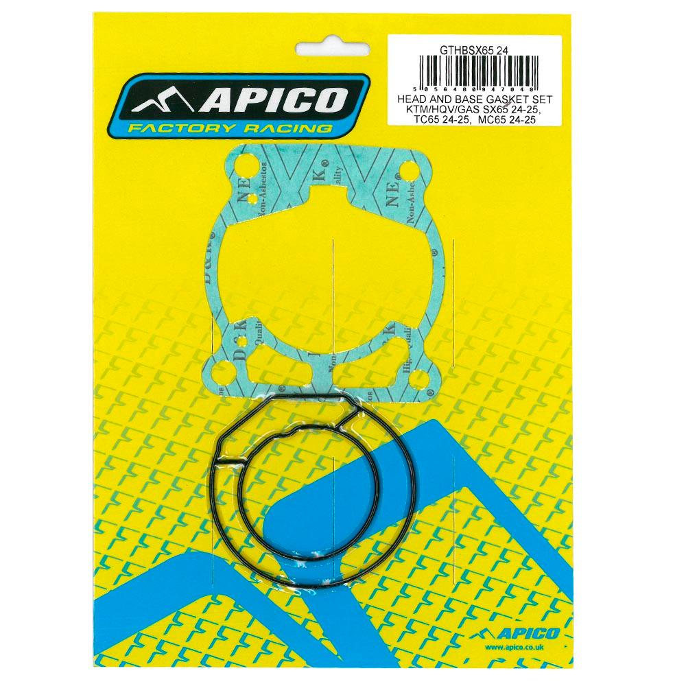 GTHBSX65 24 - Apico Head & Base Gasket Set For KTM SX65 & Husqvarna TC65 & Gas Gas MC65 2024-2025