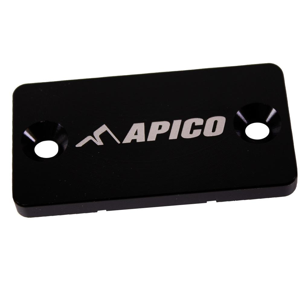 MFBC-02 BLACK - Apico Front Brake Master Cylinder Cover For Yamaha YZ65 2018-2025, YZ 1250/350 2001-2007, Kawasaki KX65 1993-2026 Black