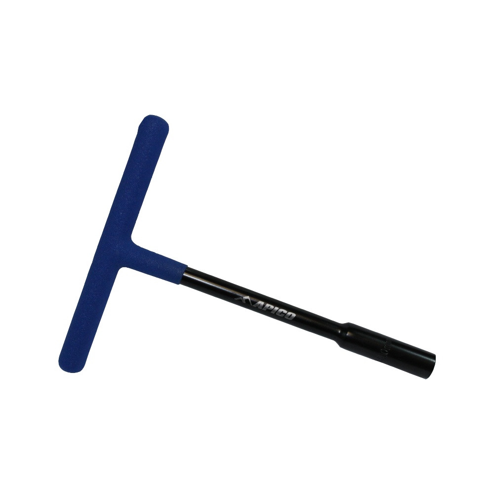 TBARAPI10MM - Apico Premium T-Bar Black/Blue 10mm