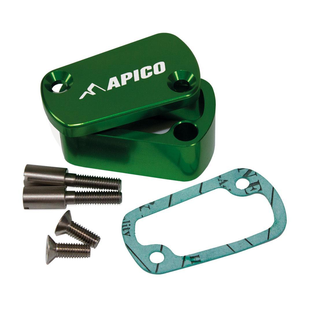 MRBC-11 EXT GN - Apico Brake Cooling Extension Rear For Suzuki RM/RMZ & Kawasaki KX/KXF-XC 2003-2023 Green