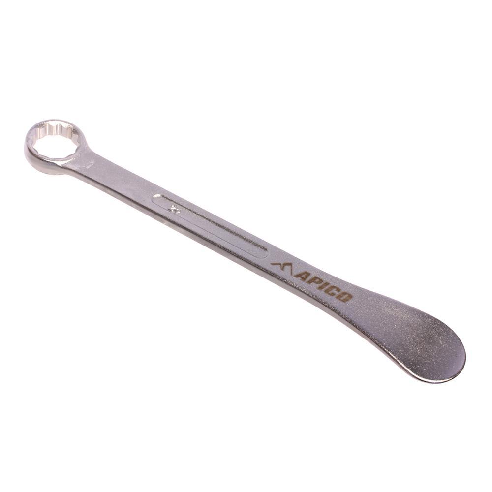 Apico Light Tyrelever Wrench 24 - Tyre Lever & Axle Wrench Combination Tool Steel 24Mm