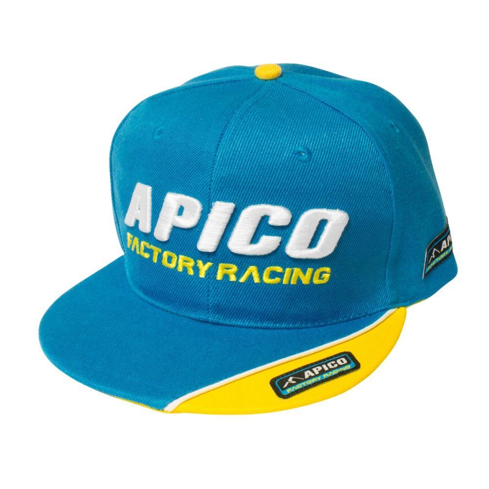APICO CAP SB BLUE - Apico Factory Racing Snapback Cap Blue