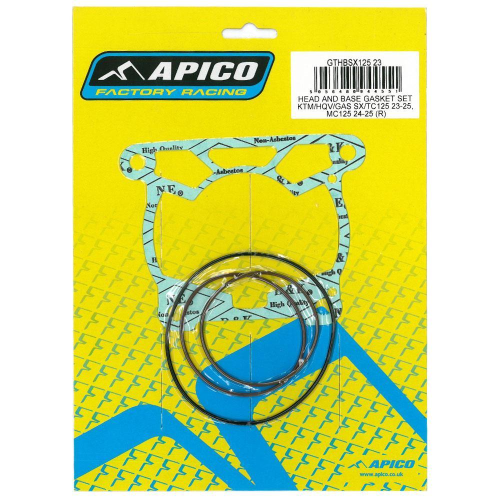 Apico Gthbsx125 23 - Head & Base Gasket Set For Ktm Sx125 & Husqvarna Tc125 2023-2025