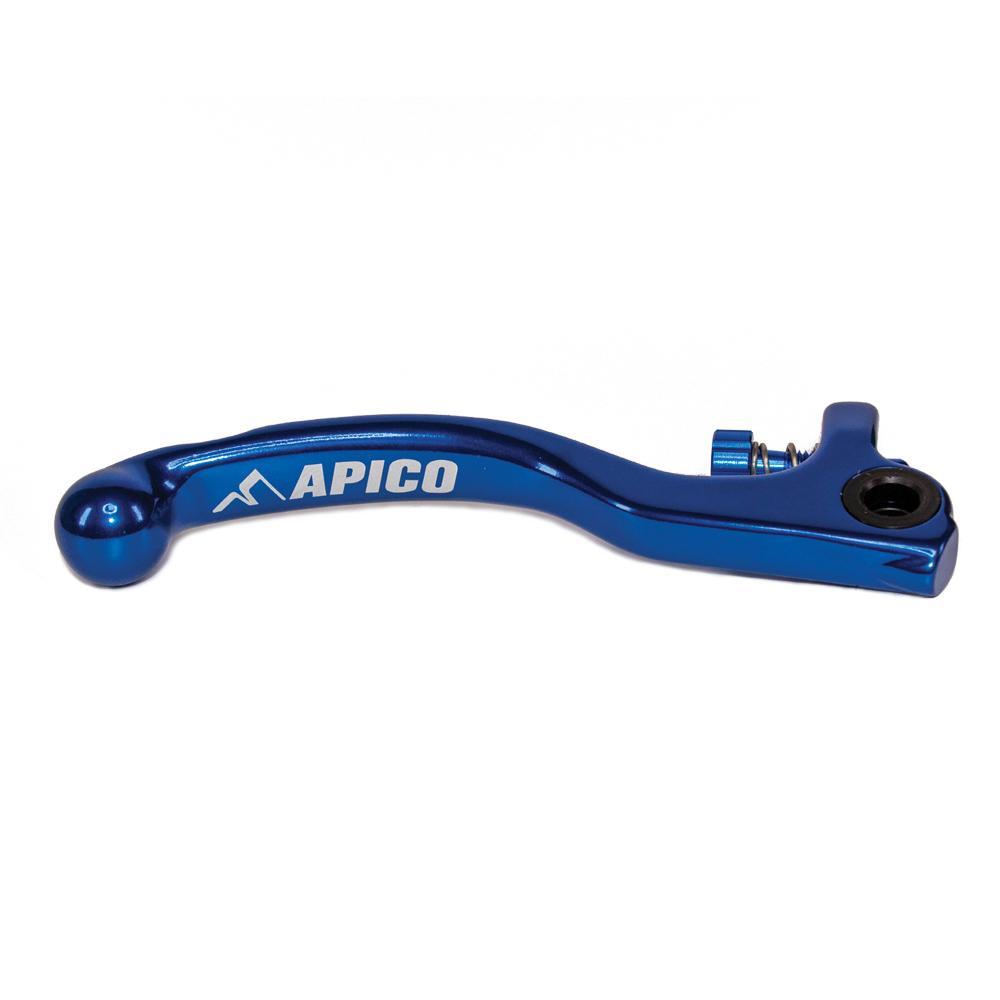 Apico Blue Leb92s Elite Bu - Elite Forged Brake Lever Trials Grimeca Short With Adjuster