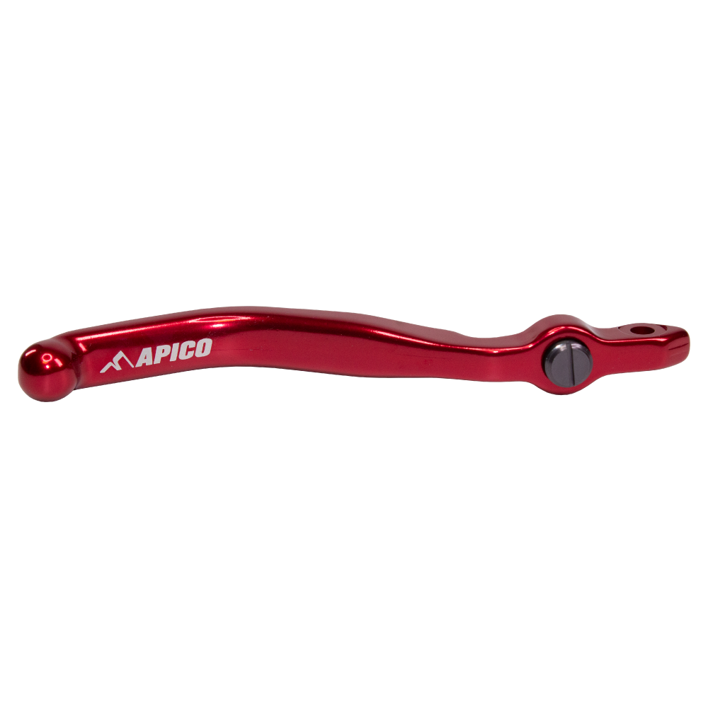 LEB52 ELITE RD - Apico Elite Forged Brake Lever For KTM SX/SX-E50 2002-2023, Husqvarna TC50/EE-5 2017-2023, Gas Gas MC50/MC-E5 2021-2023 Red