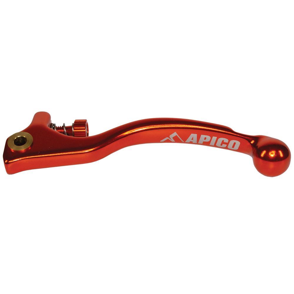 Apico Orange Lec91s Elite Or - Elite Clutch Lever Forged Trials Braktec Short With Adjuster