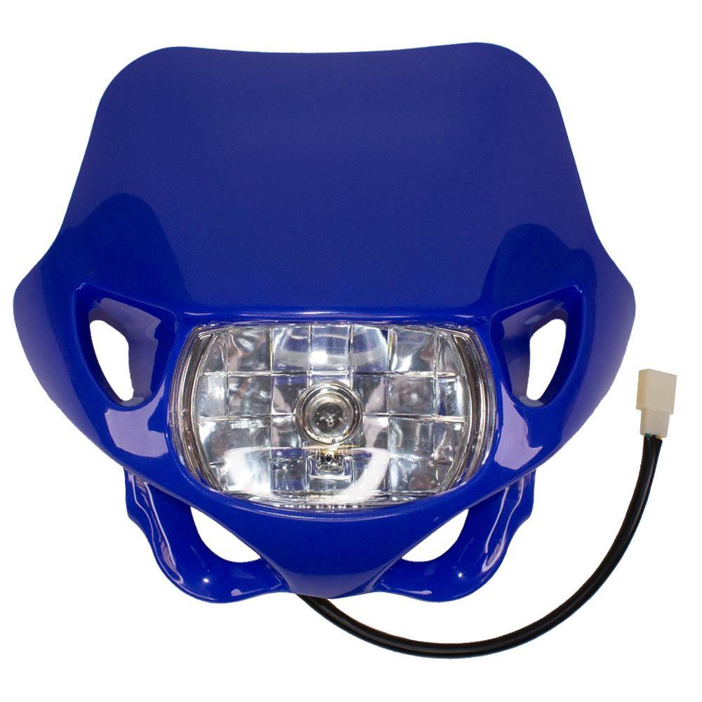 Apico Blue Hl Mx Bu - Universal Enduro Headlight Unit With Hi/Low Beam