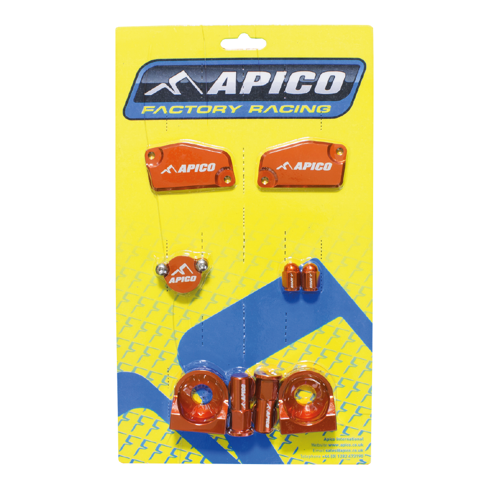 Apico Orange Abp Ktm 3 - Factory Bling Pack For Ktm Sx65 2014-2015