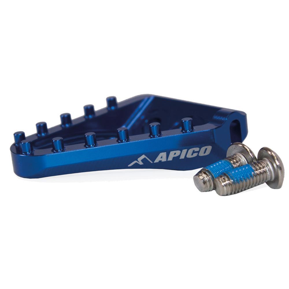 Apico Blue Bpf Tip Oem 23 Bu - Oem Brake Pedal Tip For Ktm Sx/Sxf 125-450 2023, Husqvarna Tc/Fc/Tx/Fx125-450 2023