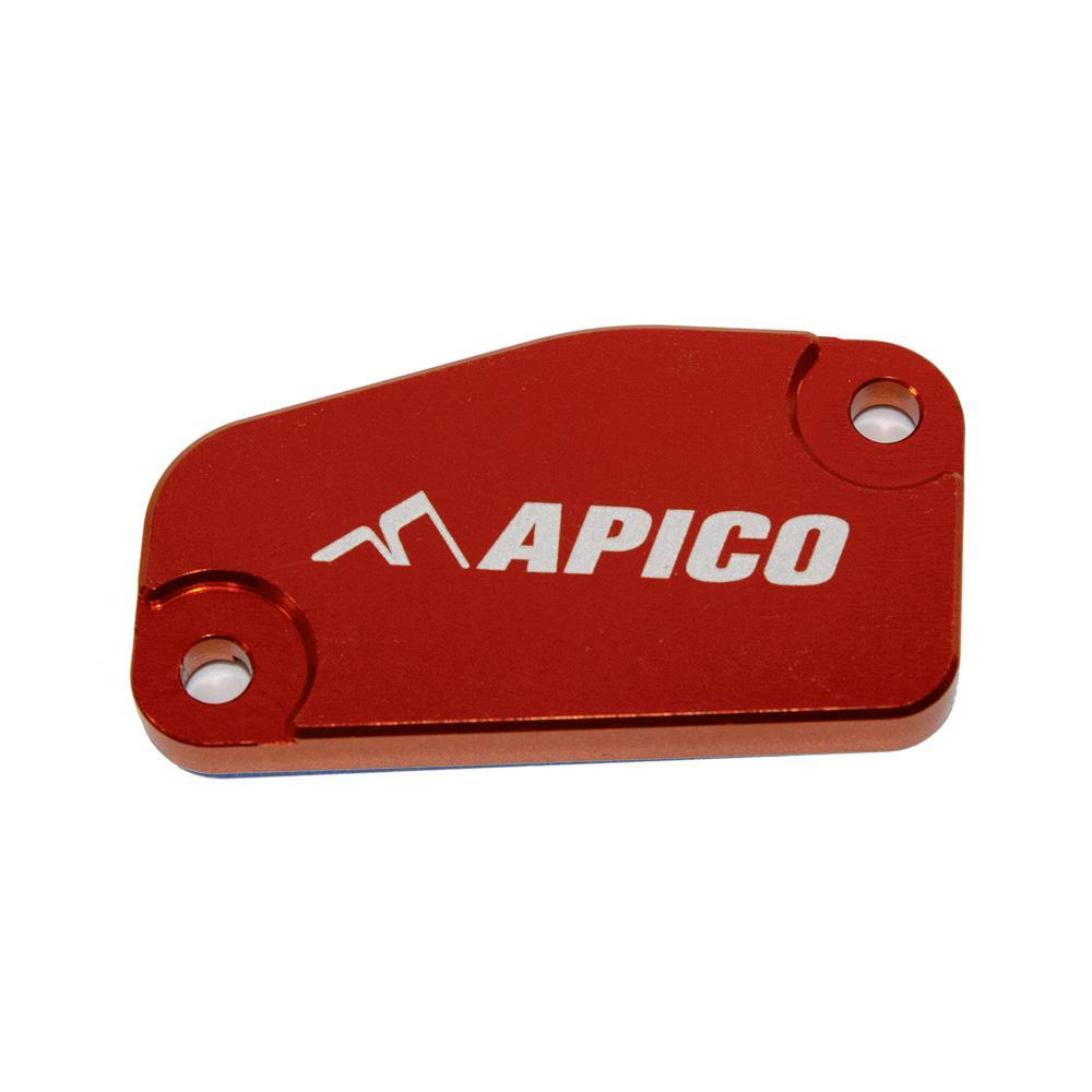 MFBC-11 ORA - Apico Front Brake Master Cylinder Cover For KTM/Husqvarna/Gas Gas SX/TC/MC50 2024-2025, SX/TC/MC65 2023-2025, SX/TC/MC 85 2021-2025 Orange