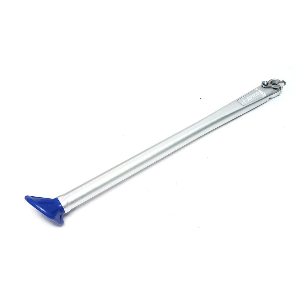 Apico Blue Sidestand Ktm Sil/Bu - Sidestand For Ktm Exc 125-380 1998-2007, Exc 400-525 1999-2007, Exc-F 250 2006-2007 Silver