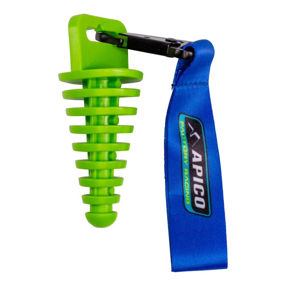 Apico Green Exhplug 2St Api Gn - Exhaust Plug 2 Stroke With Lanyard