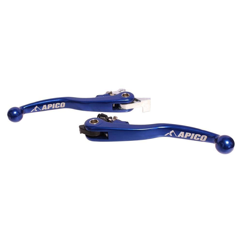 Apico Blue Leflexi Set Hqv 1 Bu - Set Of Magura Flexi Levers For Husqvarna Tc/Fc 125-450 2018, Te/Fe 125-5011 2018-2021