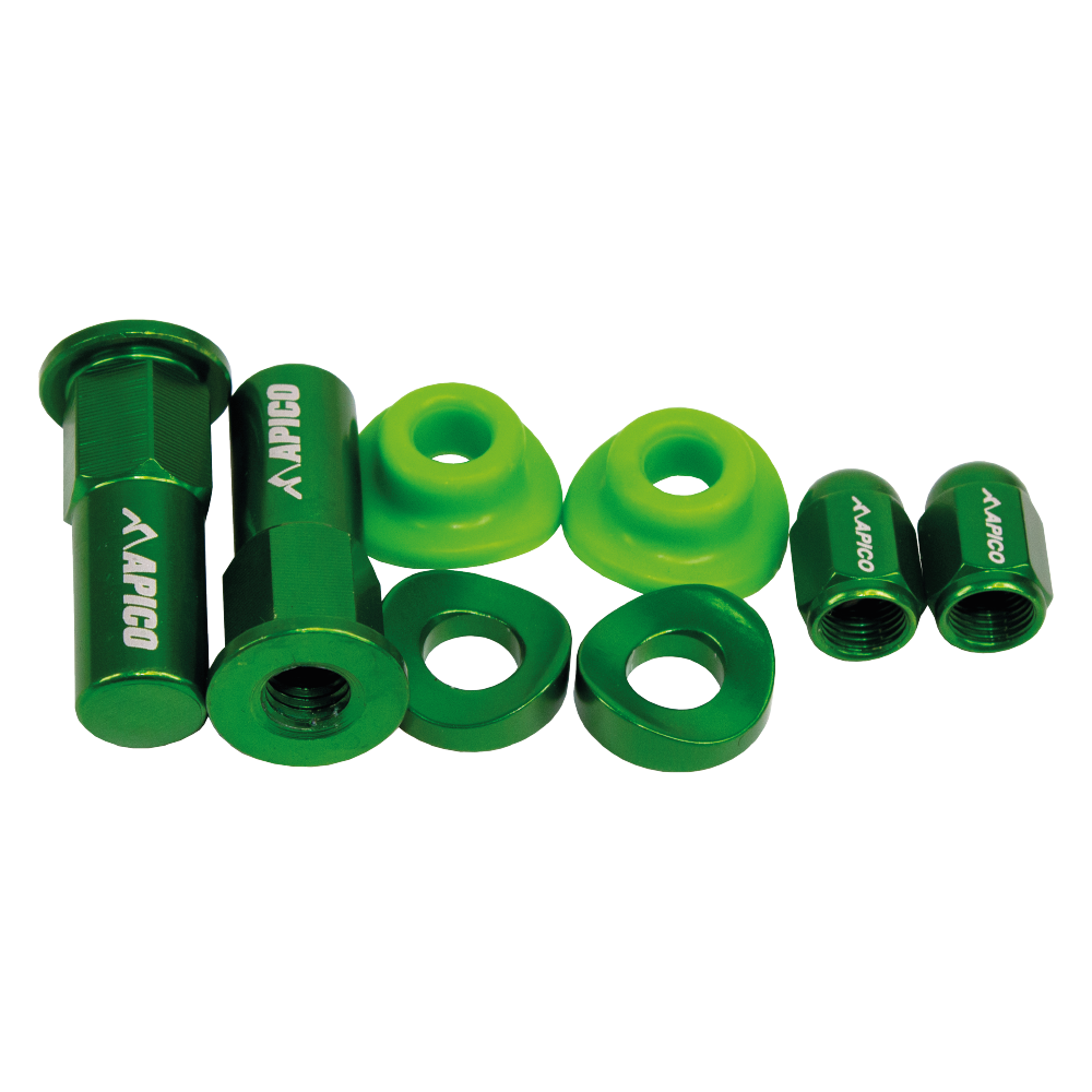 Apico Green Abp Wheel Gn - Factory Wheel Bling Pack