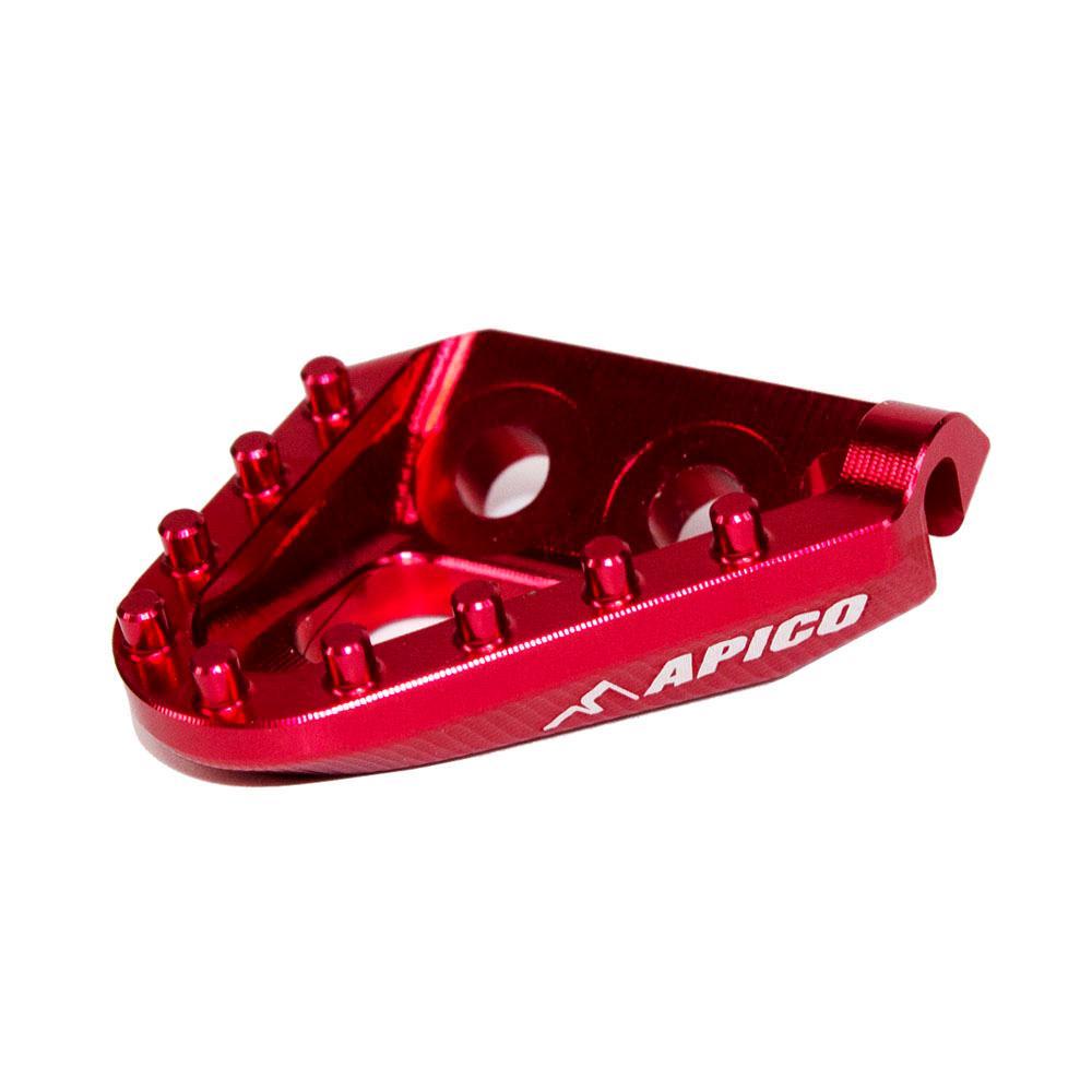 BPF TIP OEM 16 RED - Apico OEM Brake Pedal Tip For KTM SX/SXF 2016-2022, Husqvarna TC/FC 2016-2022, KTM EXC/EXC-F 2017-2023, Husqvarna TE/FE 2017-2023, Gas Gas MC/EC/EX 2021-2023 Red