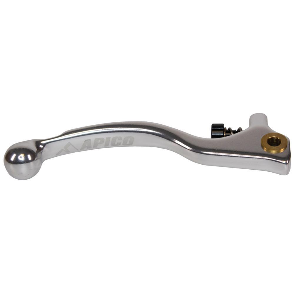 LEB91S ELITE SV - Apico Elite Forged Brake Lever Trials Braktec Short With Adjuster Silver