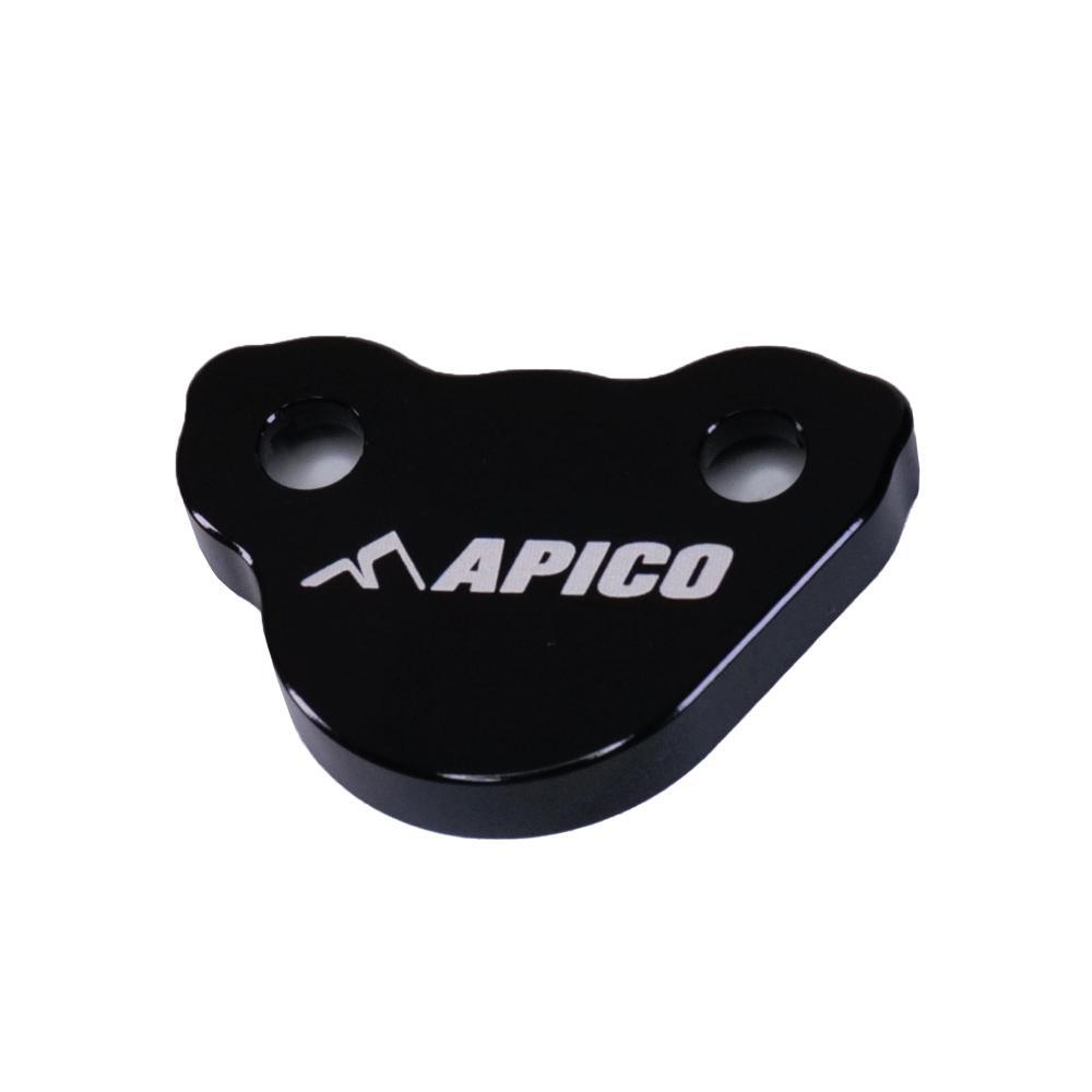 Apico Black Mrbc-01 - Rear Brake Cover For Honda Cr125 & Cr250 2002-2007, Crf250r/Crf250x/Crf250rx 2004-2024, Crf450r/Crf450x/Crf450rx 2002-2024