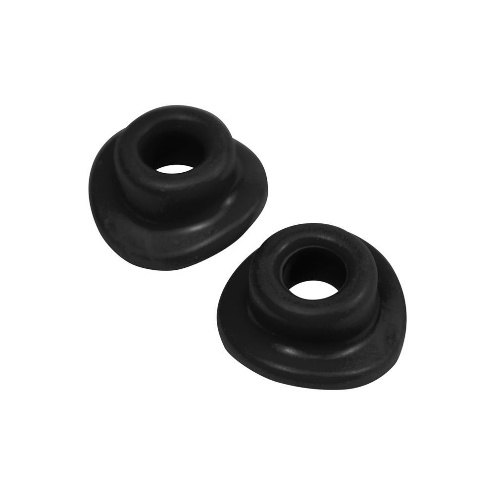 APVC SEAL BK - Apico Valve Cap Seals Silicone 2-pack Black