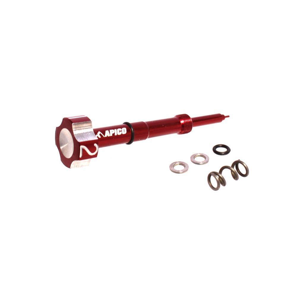 Apico Red Fuel Screw Rd - Carburettor Keihin Fcr4 4 Stroke Fuel Mixture Screw