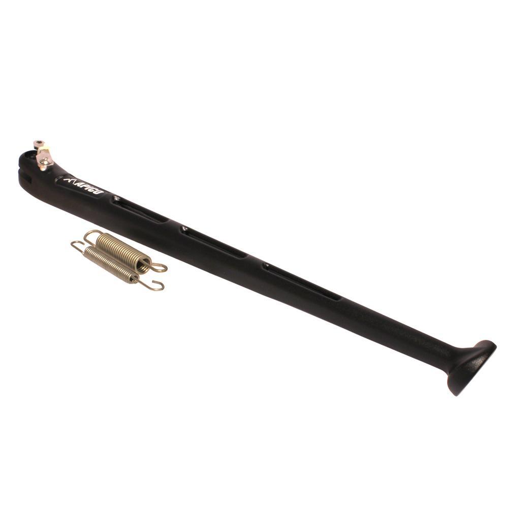 Apico Black Sidestand Sher 16 Bk - Side Stand For Sherco Se-R 125/250/300 2014-2023, Se-F 250/300/450/500 2012-2023