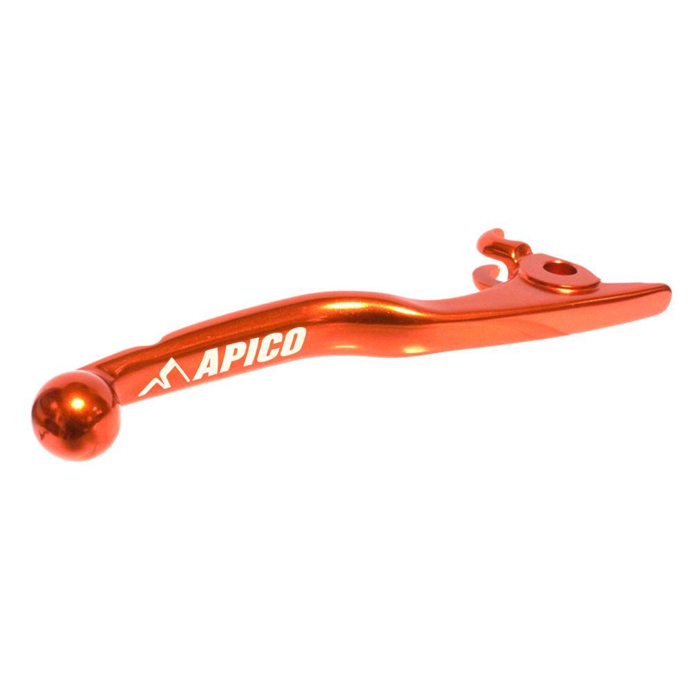 Apico Orange Leb53 Elite Or - Elite Brake Lever For Ktm 2005-2013, Husaberg 2009-2013, For Sherco 2011-2015, Tm85 2014-2018