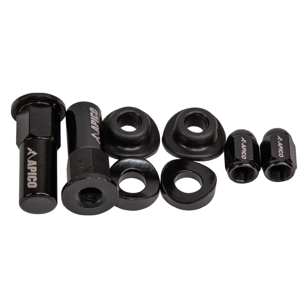 Apico Black Abp Wheel Bk - Factory Wheel Bling Pack