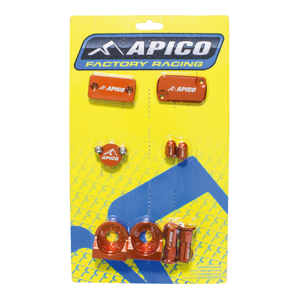 Apico Orange Abp Ktm 2 - Factory Bling Pack For Ktm Sx65 2012-2013