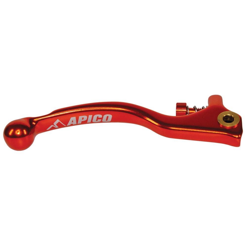Apico Orange Leb91s Elite Or - Elite Forged Brake Lever Trials Braktec Short With Adjuster