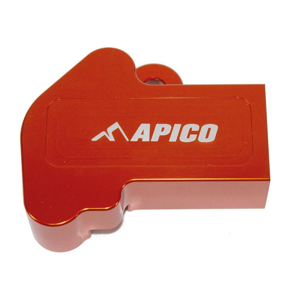 Apico Orange Tps Guard Or - Tps Guards For Ktm/Husqvarna Exc-Tpi 150-300 2018-2022, Te150i-300I 2018-2022, Ec/Ex 250/300 2021-2022