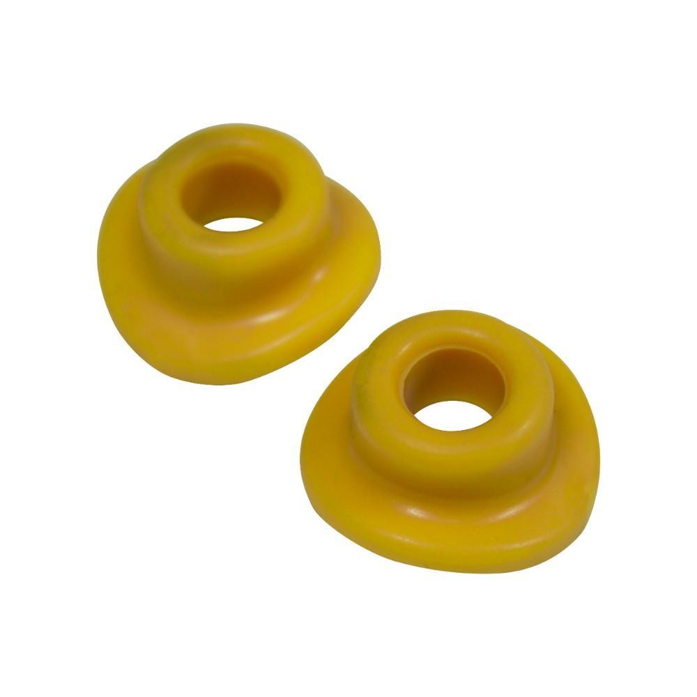 APVC SEAL YW - Apico Valve Cap Seals Silicone 2-pack Yellow