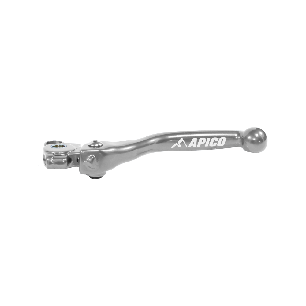 Apico Silver Lec24 Elite Sv - Elite Clutch Lever For Kawasaki Kxf250 2021-2023, Kxf450 2019-2023, Kx 250/450Xc 2021-2023