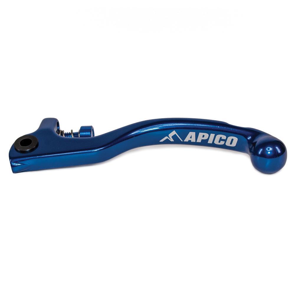 Apico Blue Lec90 Elite Bu S - Elite Clutch Lever Forged Trials Ajp 2 Hole With Adjuster / Short