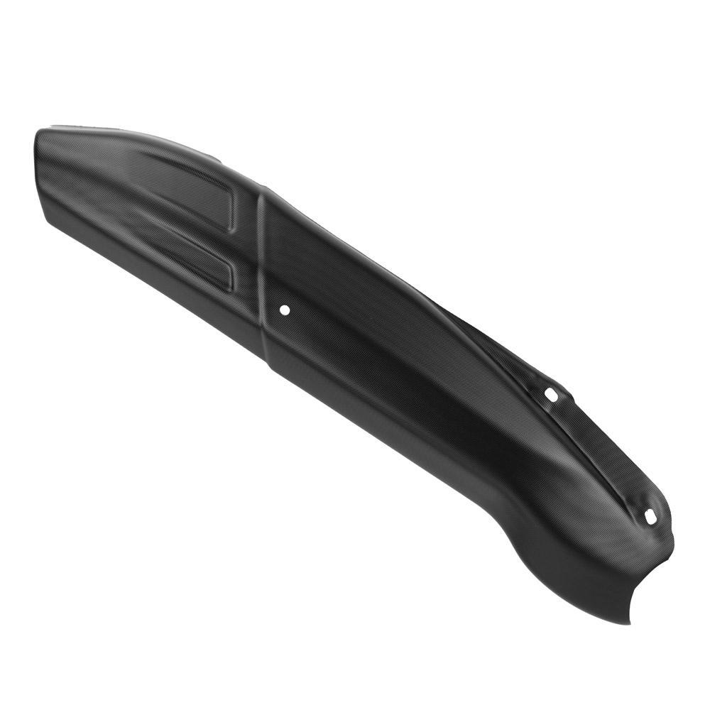 TBCTRS3A-FB - Apico Silencer Cover For TRS One/RR/Gold 125-300 2016-2025 Factory Black