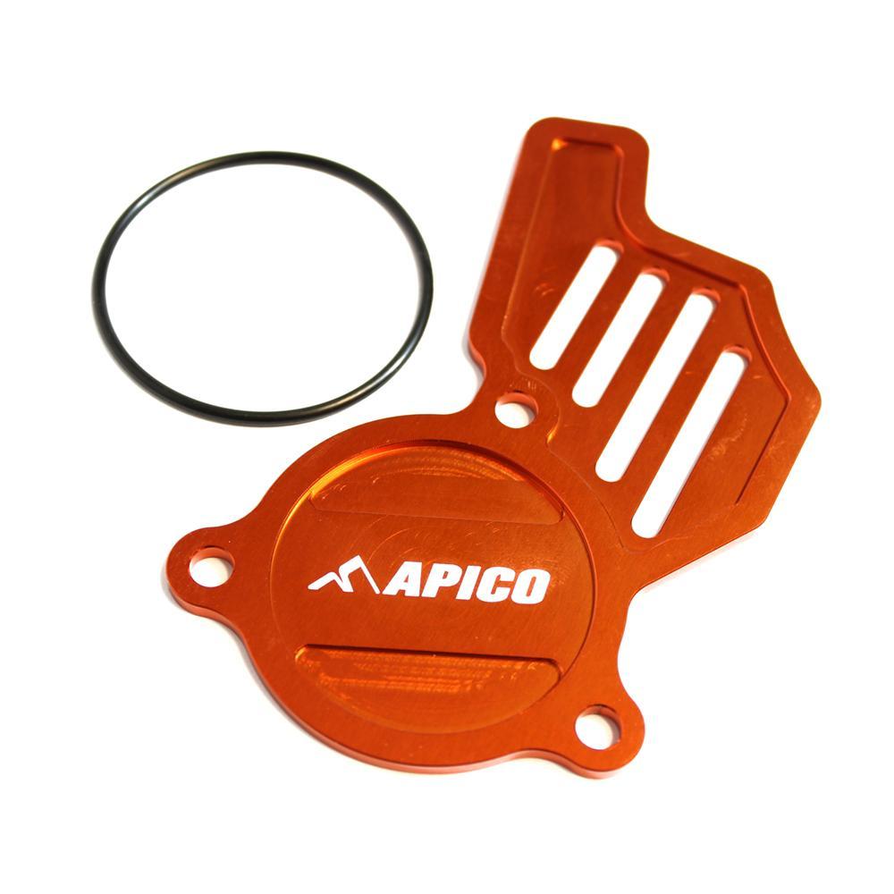 Apico Orange Opc Ktm 3 Or - Oil Pump Cover For Ktm Sxf450 & Husqvarna Fc450 2016-2022, Exc-F/Fe 450/501 2017-2023, Gas Gas Mc450f/Ex450f 2021-2023