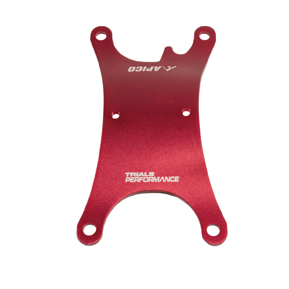 AT FFBRACE GAS RED - Apico Front Fender Brace For Gas Gas Pro 2002-2019 Red