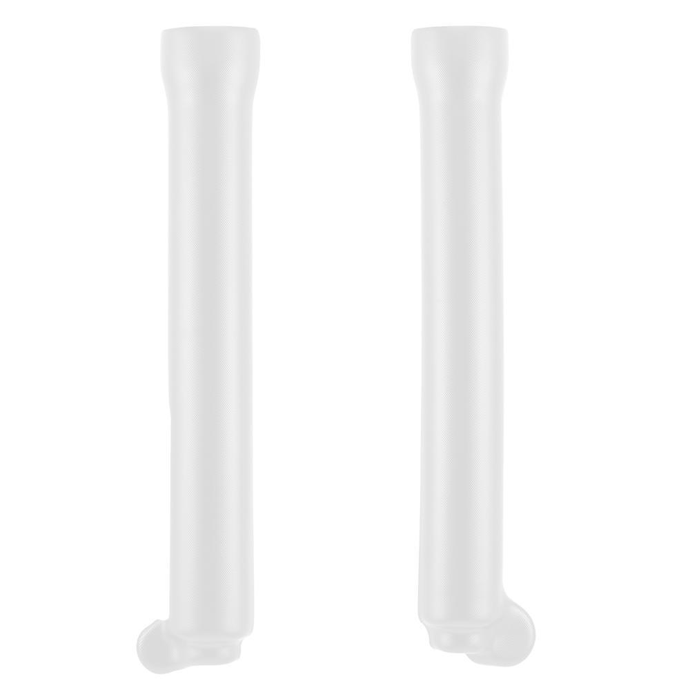 Apico White Tbctec1a-Fw - Lower Tech Fork Guards For 39Mm Fork For Gas Gas, Trs, 4Rt, Sherco, Scorpa, E-Motion 2011-2023 Factory