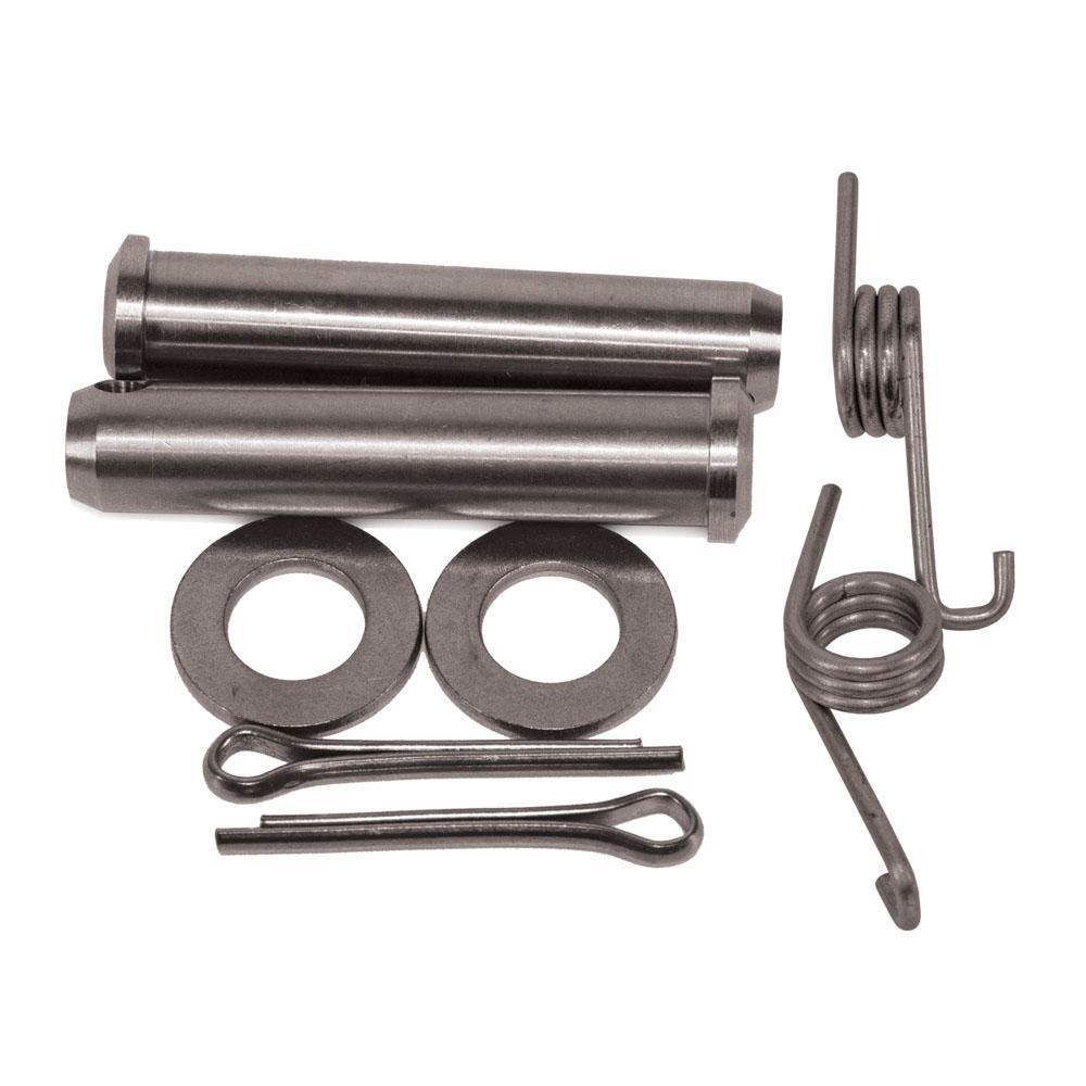 Apico Steel Fpp Set Suz 1 - Foot Peg Pin & Spring Set For Suzuki Rm 125/250 1992-2002, Rmx250 1989-1999, Drz400 2000-2020