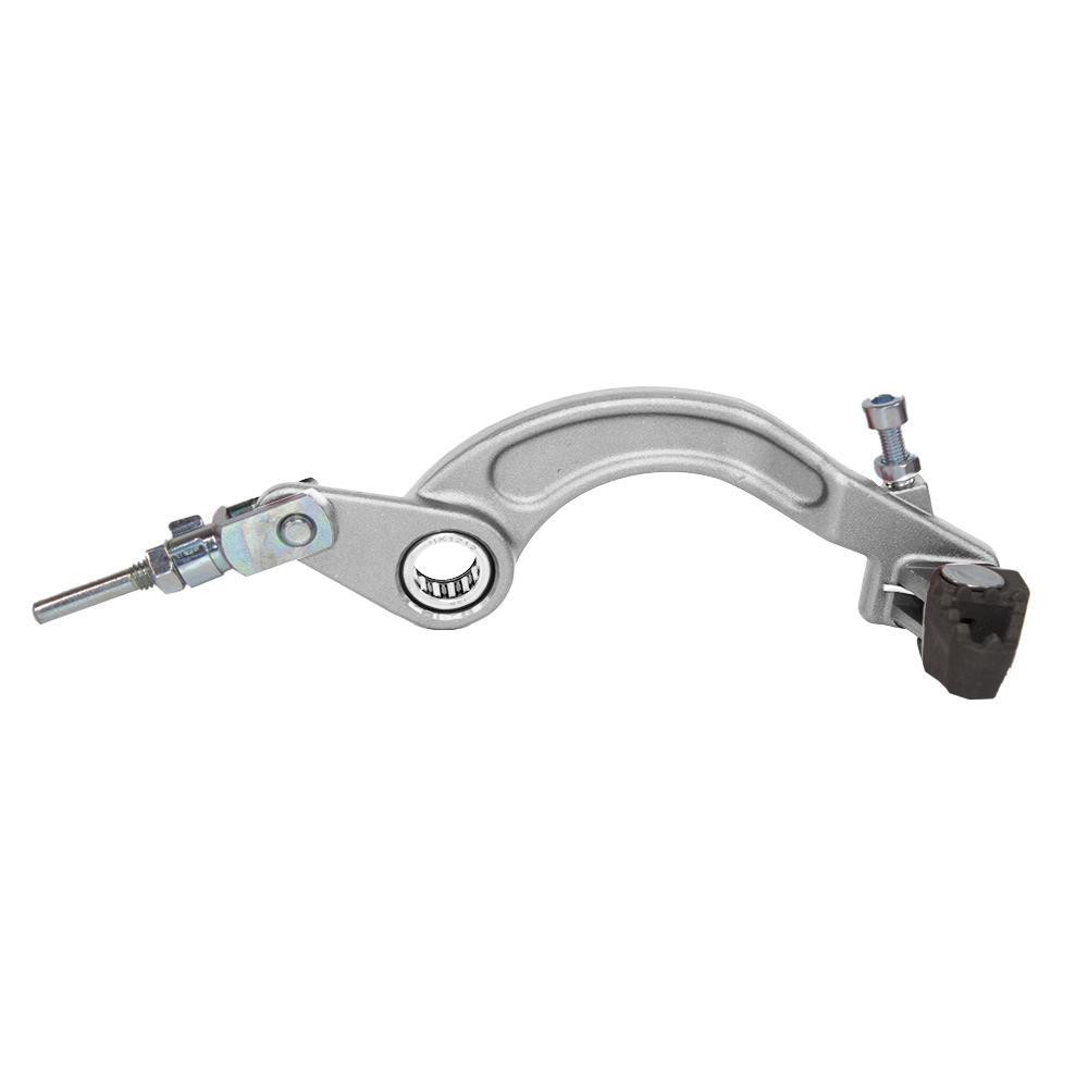 BPF990 SILVER - Apico Brake Pedal For Vertigo Combat/Vertical/Lampkin Replicalica 2016-2023 Silver