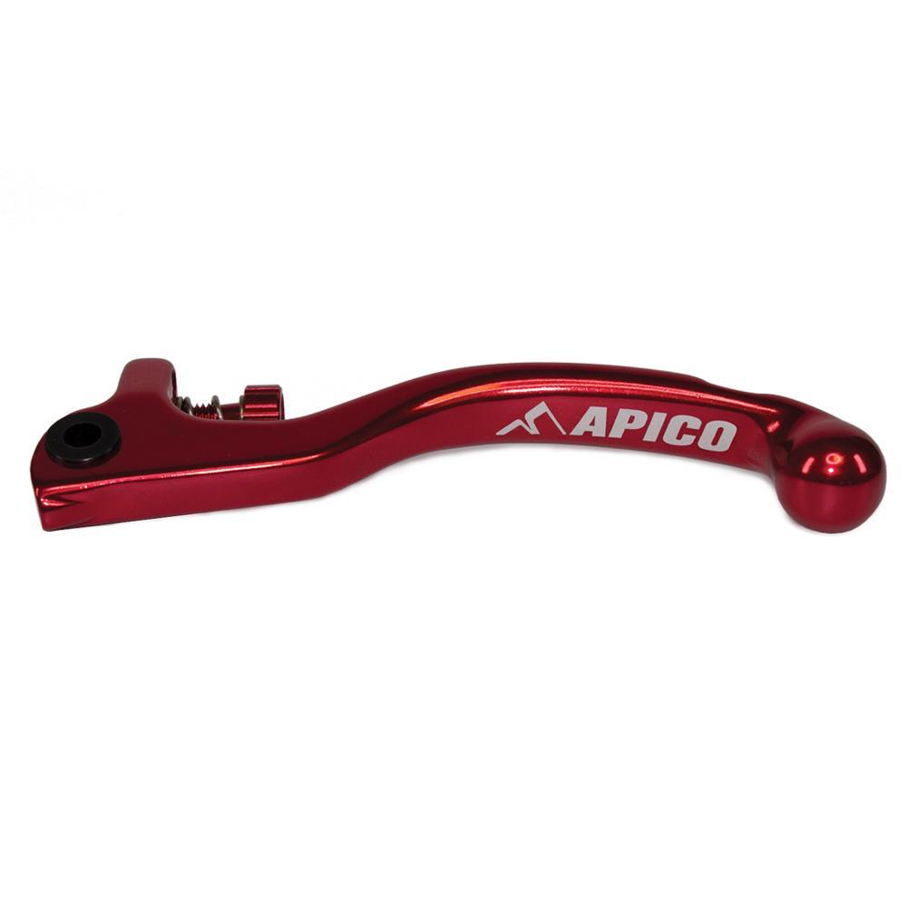 Apico Red Lec90 Elite Rd S - Elite Clutch Lever Forged Trials Ajp 2 Hole With Adjuster / Short