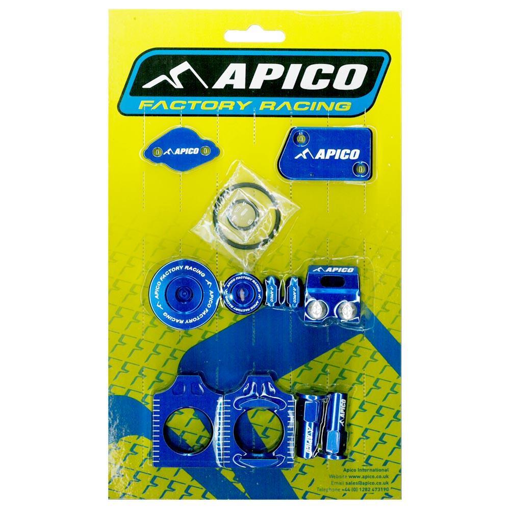 Apico Blue Abp Yamaha 4 - Factory Bling Pack For Yamaha Yzf450 2023-2025, Wrf450 2024-2025