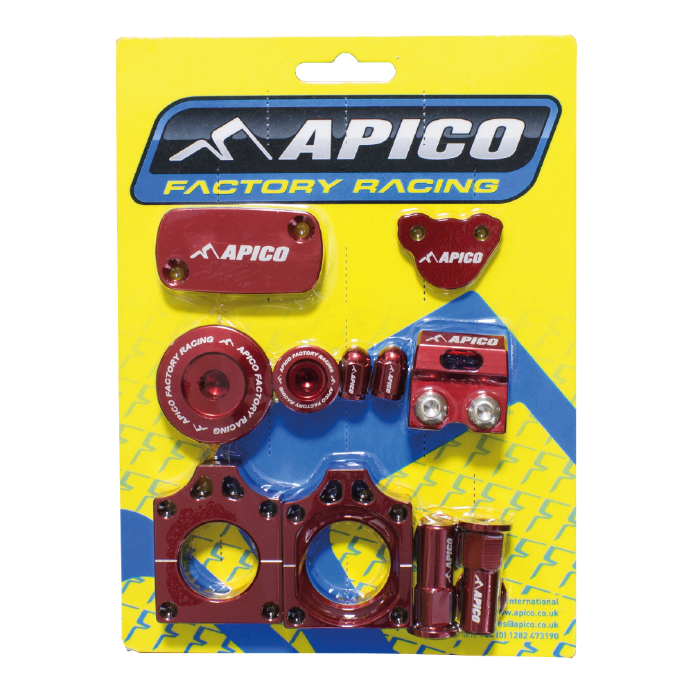 Apico Red Abp Honda 2 - Factory Bling Pack For Honda Crf450x 2005-2018