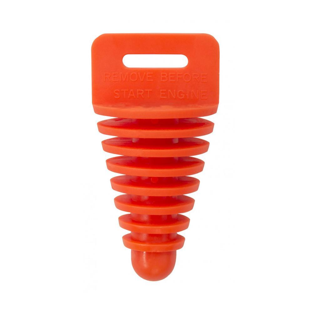 EXHPLUG 4ST API OR - Apico 4 Stroke Exhaust Plug With Lanyard Orange