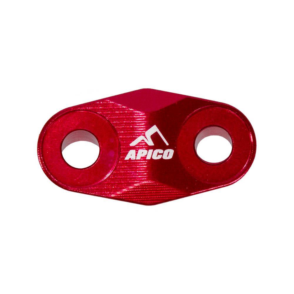 BHC KTM 1 RED - Apico Brake Hose Clamp For KTM SX 60/65 & Husqvarna TC50/65 & Gas Gas MC 50/65 2019-2025 Red
