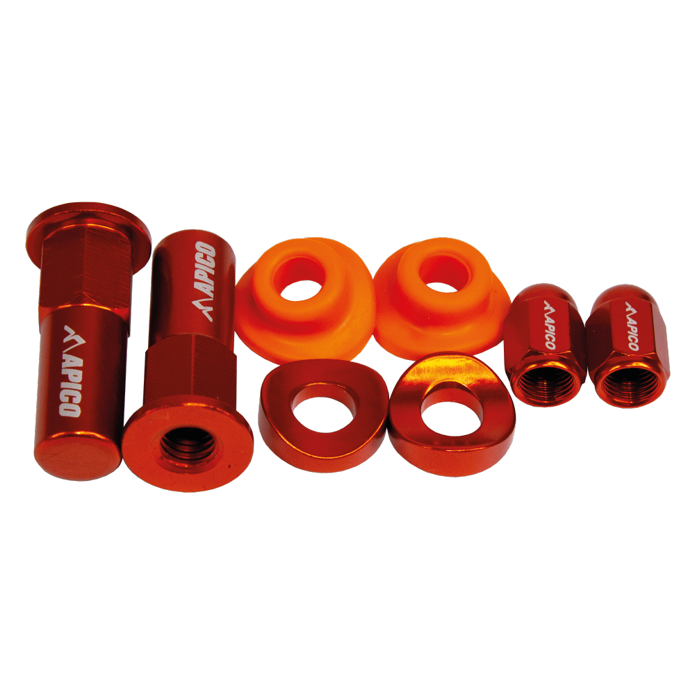 Apico Orange Abp Wheel Or - Factory Wheel Bling Pack