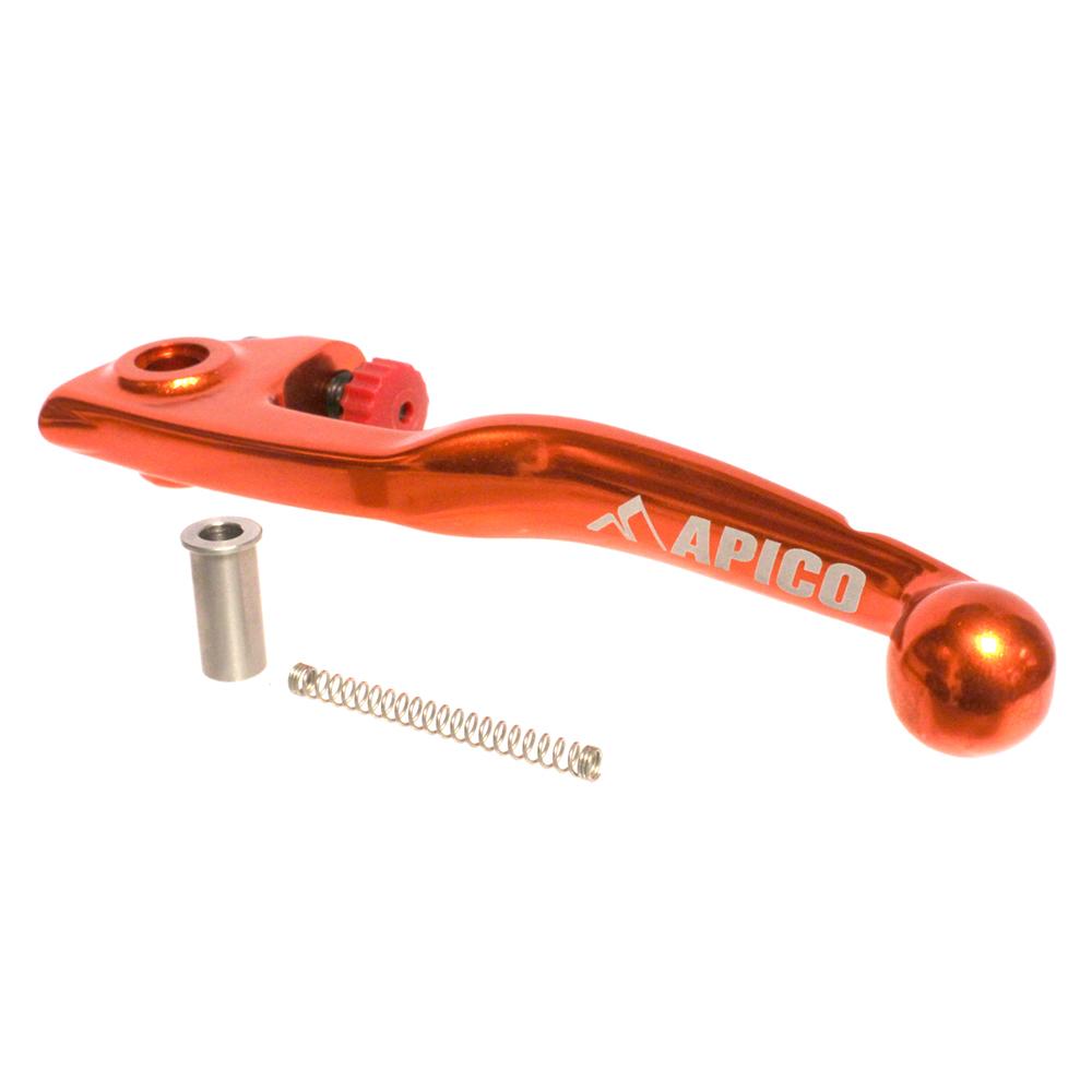 Apico Orange Lec53 Elite+Adj Or - Brembo Elite Clutch Lever For Ktm Sx 125/150 2016-2025, Sxf250 2007-2025, Sxf350 2011-2025