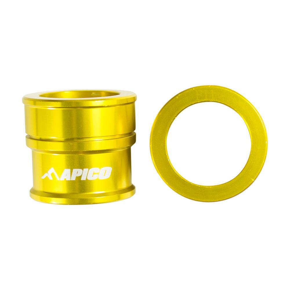 Apico Gold Wsf Suz 3 Gd - Front Wheel Spacers For Suzuki Rmz 250/450 2007-2022